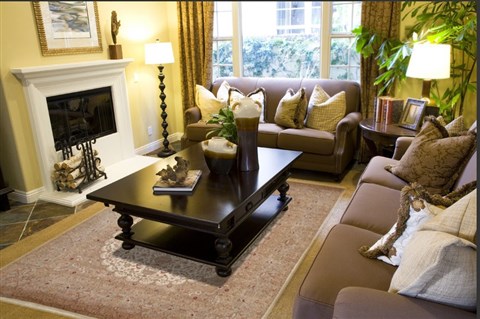 Tabriz Beige Hand Knotted 80 X 106  Area Rug 100-18144 Image 2