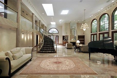 Tabriz Beige Hand Knotted 80 X 106  Area Rug 100-18144 Image 11