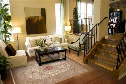 Tabriz Beige Hand Knotted 80 X 106  Area Rug 100-18144 Image 12