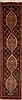 Sanandaj Red Runner Hand Knotted 110 X 81  Area Rug 100-18145 Thumb 0