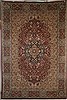 Tabriz Red Hand Knotted 60 X 91  Area Rug 100-18147 Thumb 0