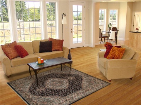 Tabriz Brown Hand Knotted 40 X 61  Area Rug 100-18148 Image 5