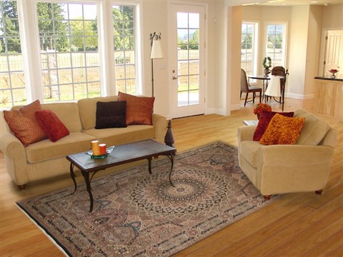 Isfahan Brown Hand Knotted 61 X 95  Area Rug 100-18150 Image 4