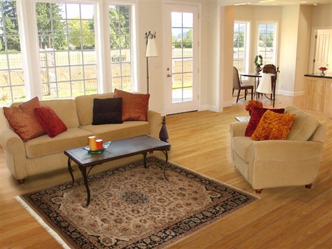 Tabriz Beige Hand Knotted 40 X 64  Area Rug 100-18151 Image 5