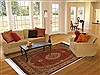 Mahi Red Hand Knotted 81 X 105 Area Rug 100-18153 Thumb 4