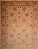 Chobi Beige Hand Knotted 120 X 145  Area Rug 100-18157 Thumb 0