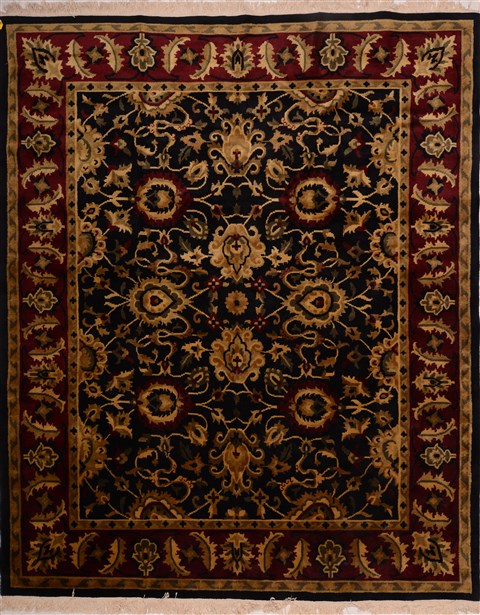 Indo-Nepal Beige Hand Knotted 80 X 910  Area Rug 100-18159 Image 0
