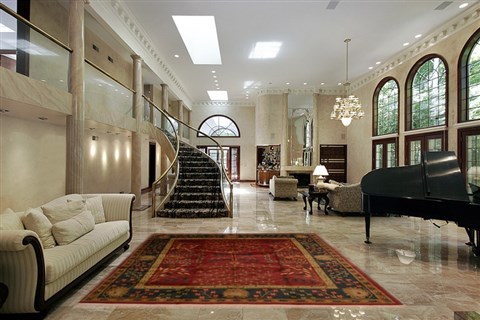 Indo-Nepal Red Hand Knotted 80 X 99  Area Rug 100-18162 Image 1