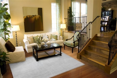 Modern Grey Hand Knotted 80 X 100  Area Rug 151-18167 Image 3