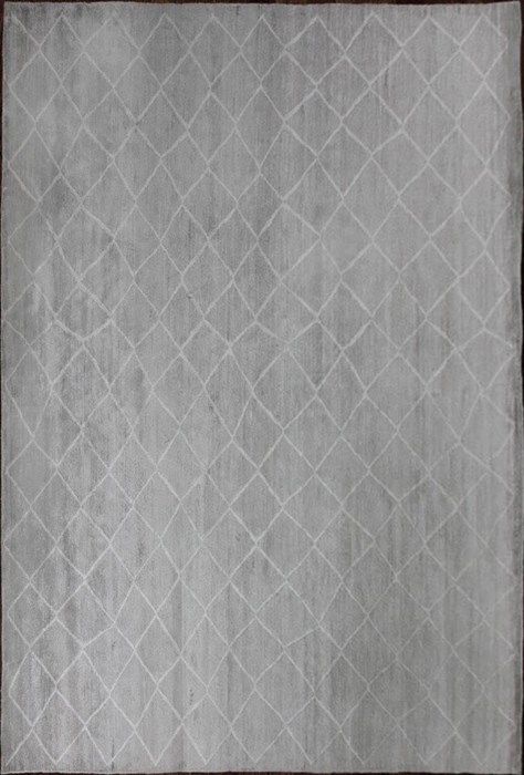 Chobi Grey Hand Knotted 90 X 120  Area Rug 151-18176 Image 0