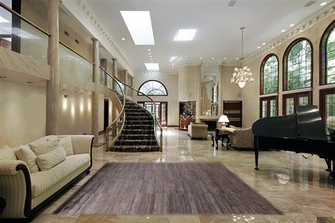 Chobi Purple Hand Knotted 80 X 100  Area Rug 151-18179 Image 1