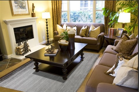 Chobi Grey Hand Knotted 80 X 100  Area Rug 151-18180 Image 2