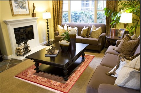 Qum Yellow Hand Knotted 46 X 65  Area Rug 400-18182 Image 4