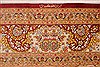 Qum Yellow Hand Knotted 46 X 65  Area Rug 400-18182 Thumb 19