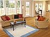 Modern White Hand Knotted 42 X 61  Area Rug 151-18184 Thumb 5