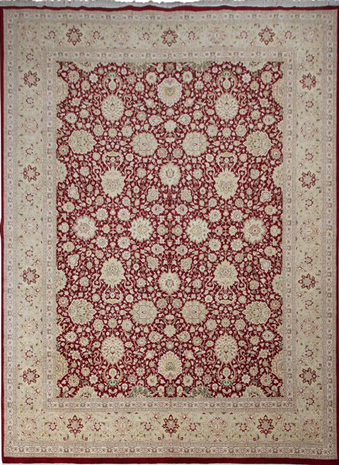 Chobi Red Hand Knotted 100 X 140  Area Rug 151-18187 Image 0