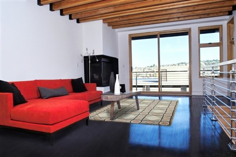 Indo-Nepal Blue Hand Knotted 80 X 100  Area Rug 151-18192 Image 5