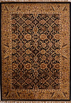 Jaipur Black Hand Tufted 8'0" X 11'0"  Area Rug 100-18195