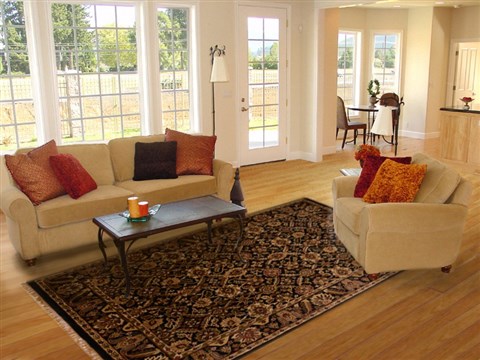 Jaipur Black Hand Tufted 80 X 110  Area Rug 100-18197 Image 4