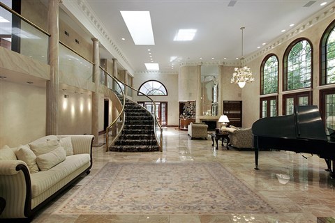 Chobi White Hand Knotted 103 X 135  Area Rug 151-18198 Image 1