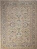 Chobi White Hand Knotted 103 X 135  Area Rug 151-18198 Thumb 0