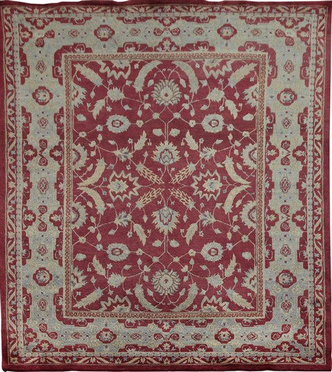 Chobi Red Hand Knotted 80 X 100  Area Rug 151-18203 Image 0
