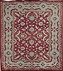 Chobi Red Hand Knotted 80 X 100  Area Rug 151-18203 Thumb 0