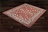 Indo-Nepal Red Hand Knotted 80 X 100  Area Rug 151-18204 Thumb 6