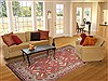 Indo-Nepal Red Hand Knotted 80 X 100  Area Rug 151-18204 Thumb 4