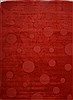 Modern Red Hand Tufted 80 X 110  Area Rug 100-18207 Thumb 0