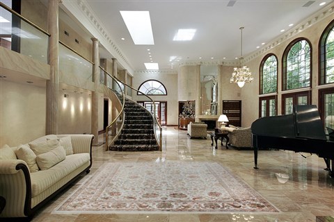 Ziegler White Hand Knotted 90 X 120  Area Rug 151-18215 Image 1