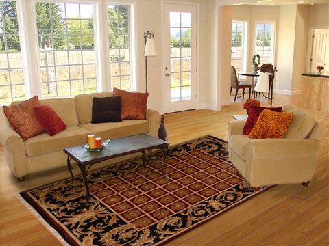 Jaipur Beige Hand Tufted 80 X 110 Area Rug 100-18221 Image 4