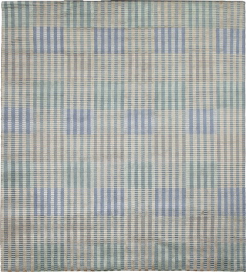 Indo-Nepal White Hand Knotted 80 X 100  Area Rug 151-18229 Image 0