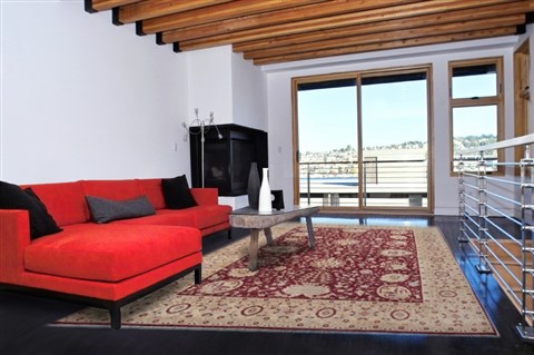 Chobi Red Hand Knotted 90 X 123  Area Rug 151-18230 Image 3