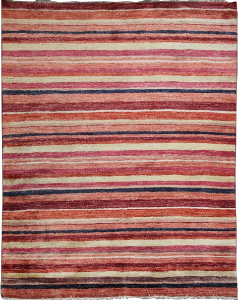 Gabbeh Multicolor Hand Knotted 50 X 70  Area Rug 151-18239 Image 0