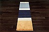 Modern Multicolor Runner Hand Knotted 27 X 100  Area Rug 151-18240 Thumb 1