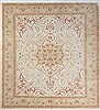 Chobi White Hand Knotted 90 X 120  Area Rug 151-18245 Thumb 0