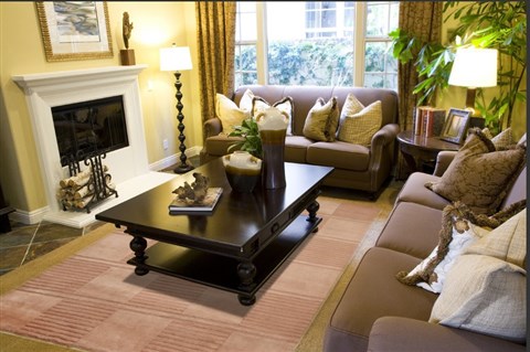 Indo-Nepal Brown Hand Knotted 80 X 100  Area Rug 151-18247 Image 2