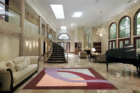 Indo-Nepal Multicolor Hand Knotted 80 X 100  Area Rug 151-18248 Image 1