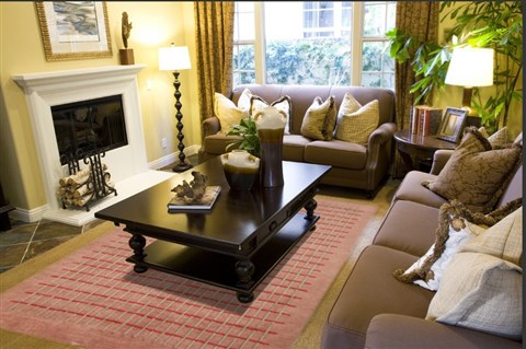 Indo-Nepal Brown Hand Knotted 80 X 100  Area Rug 151-18249 Image 2