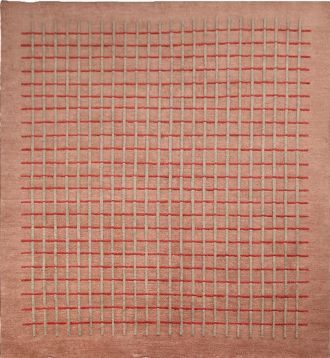 Indo-Nepal Brown Hand Knotted 80 X 100  Area Rug 151-18249 Image 0