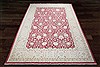 Chobi Red Hand Knotted 120 X 180  Area Rug 151-18256 Thumb 1