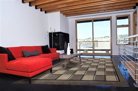 Modern Grey Hand Knotted 90 X 120  Area Rug 151-18273 Image 3