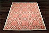 Indo-Nepal Red Hand Knotted 80 X 100  Area Rug 151-18275 Thumb 7