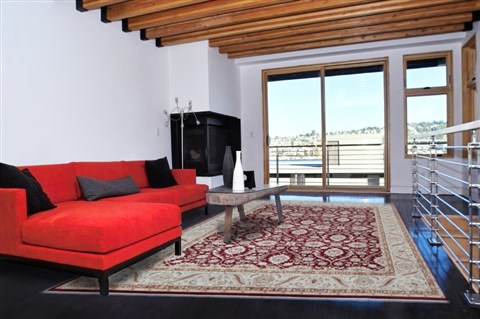 Chobi Red Hand Knotted 90 X 120  Area Rug 151-18278 Image 3