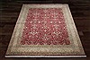 Jaipur Red Hand Knotted 120 X 150  Area Rug 151-18279 Thumb 1
