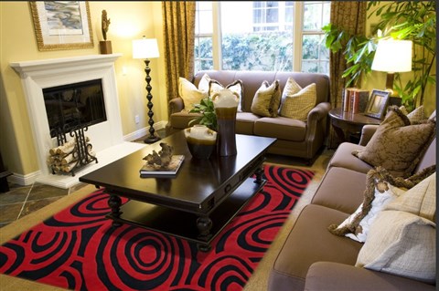 Modern Multicolor Hand Knotted 80 X 100  Area Rug 151-18282 Image 5