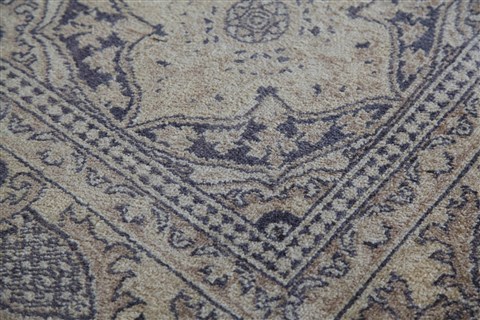 Chobi White Hand Knotted 90 X 110  Area Rug 151-18284 Image 8