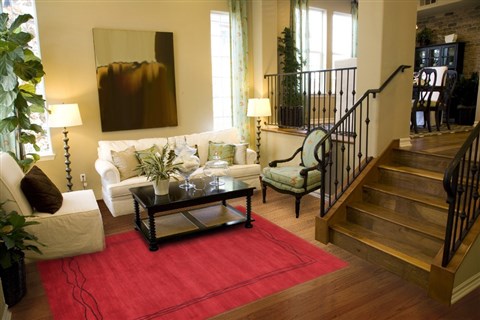 Indo-Nepal Red Hand Knotted 80 X 100  Area Rug 151-18286 Image 3