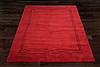 Indo-Nepal Red Hand Knotted 80 X 100  Area Rug 151-18286 Thumb 6